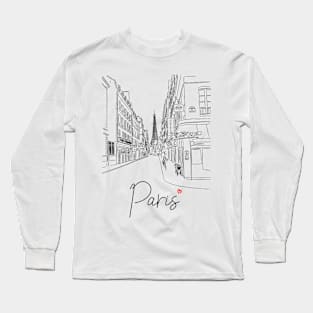 Paris Long Sleeve T-Shirt